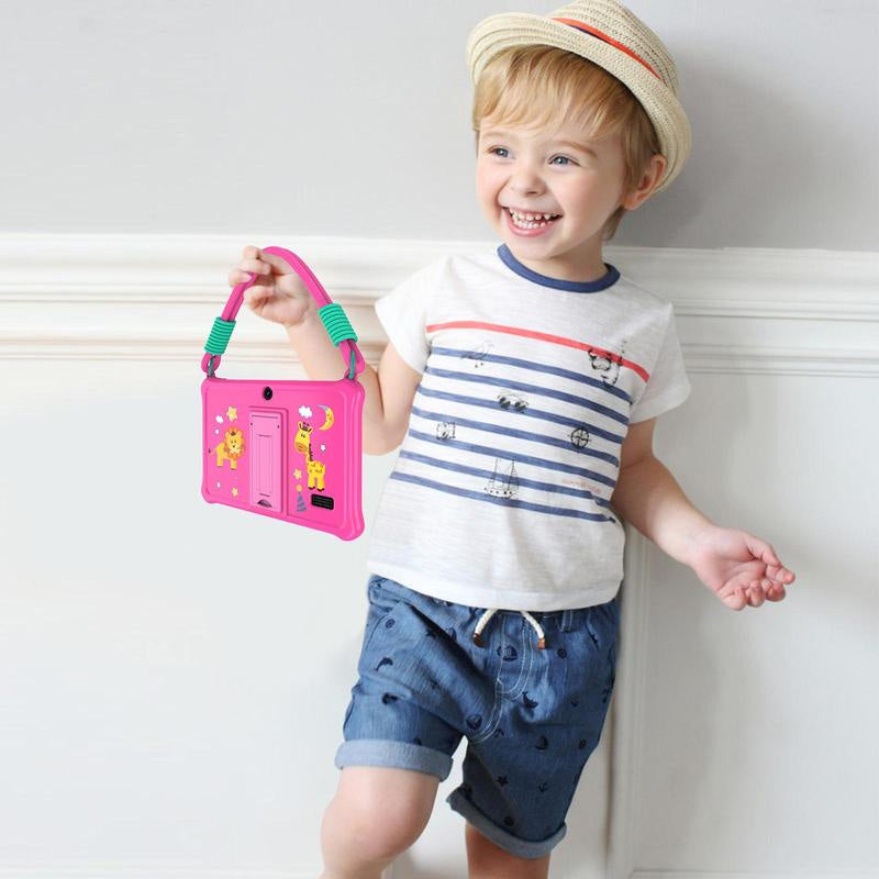7-inch kids tablet with protective silicone case