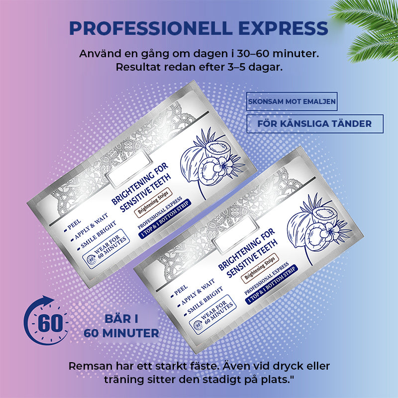 Kokosmynta Vitgörande Strips