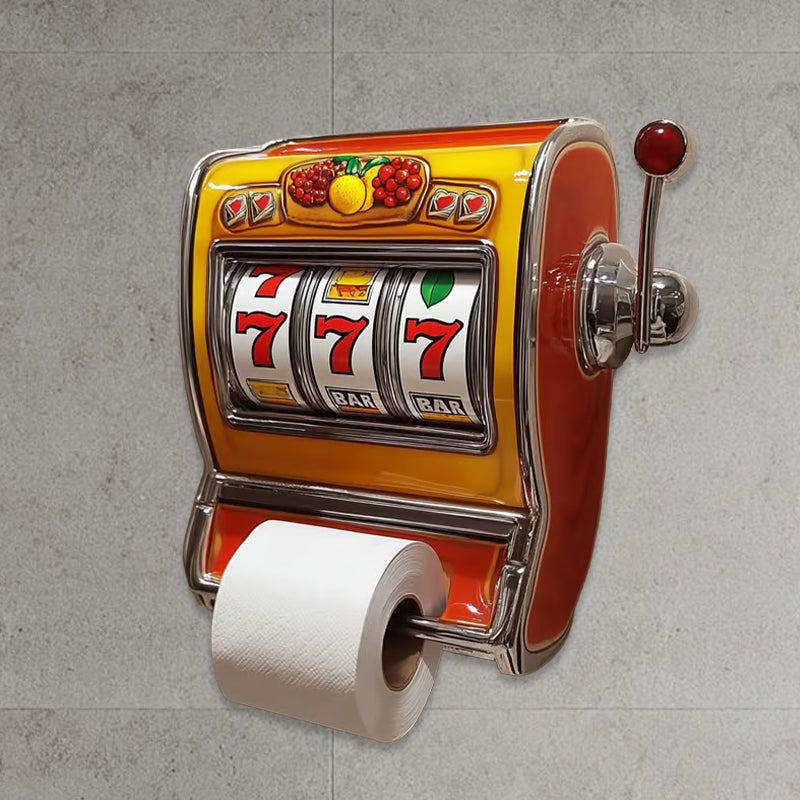 Slot Machine Toilet Roll Holder