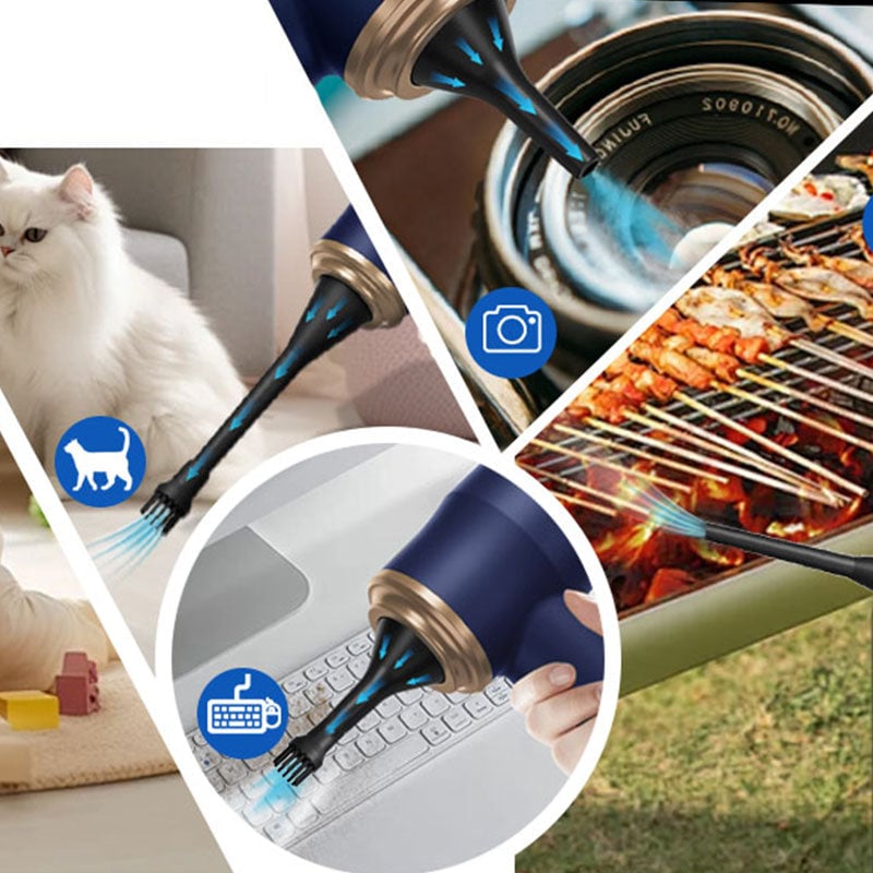 Bärbar sladdlös bil och hushållsdammsugare