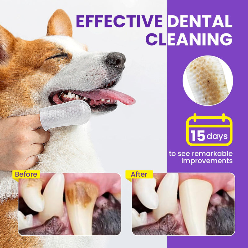Pet Cleaning Finger Wipes