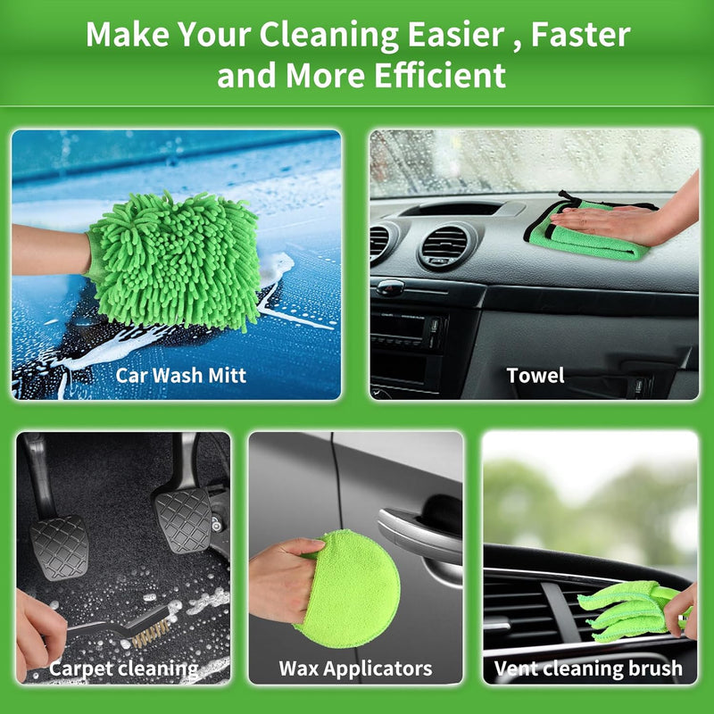 34 PCS -  Car Washer Sprayer Kits