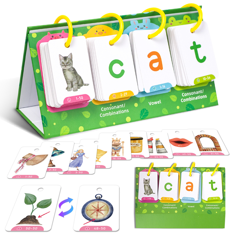 Random Detail Color&Shape Word Building Desktop Toy