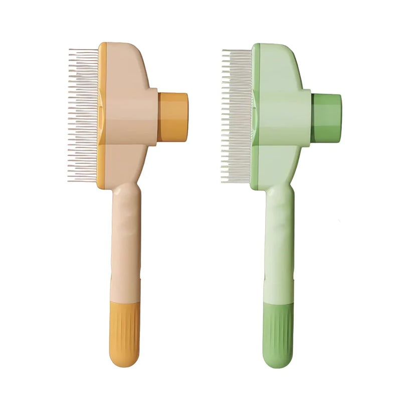 Self-Cleaning Pet Grooming Brush
