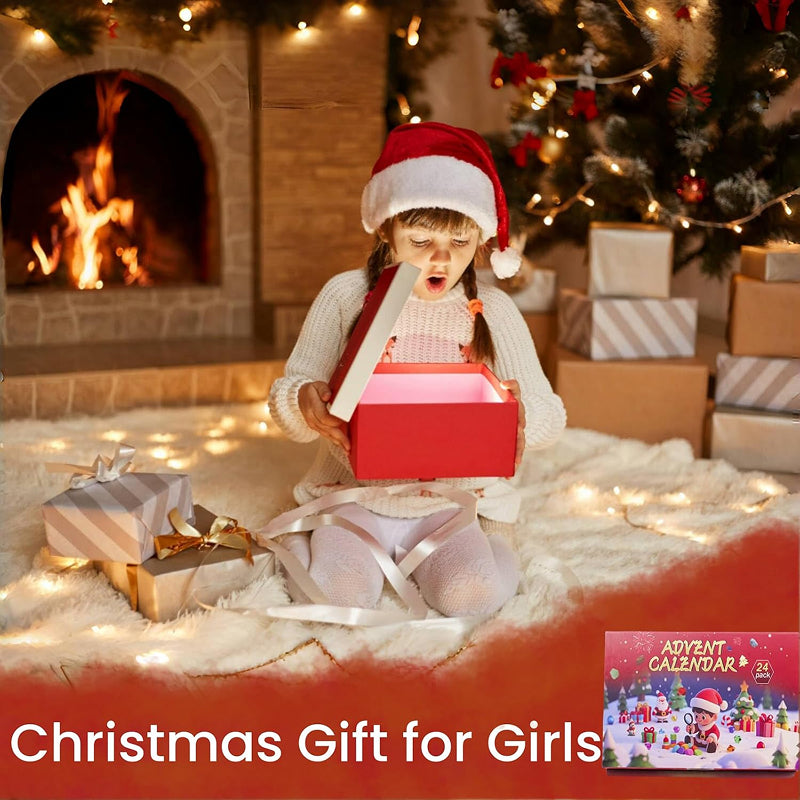 Christmas Advent Crystal Blind Box (24 Grids)