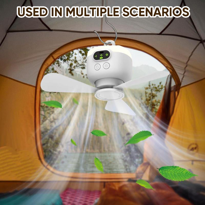 Portable Rechargeable Ceiling Fan