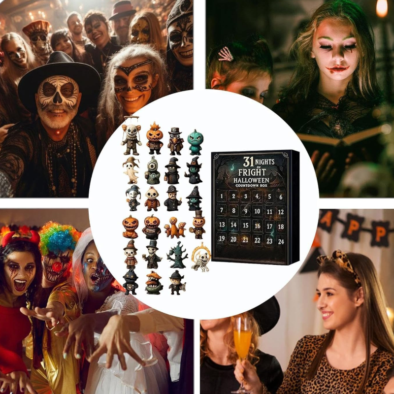 31 Nights of Fright Halloween Countdown Box