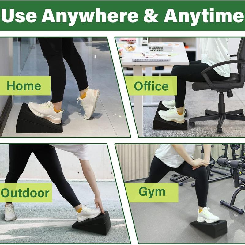 Adjustable Non-Slip Squat Wedge – 3-Piece Set