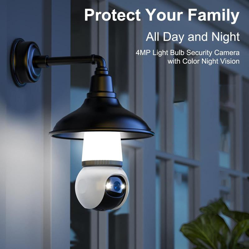 Light Bulb Security Camera