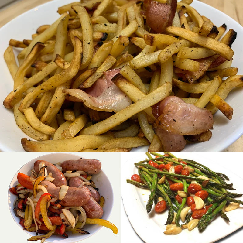 Cylindrisk grillkorg