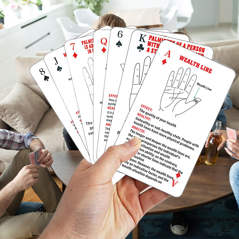 Palmistry Oracle Cards Deck for Fortune Telling and Games