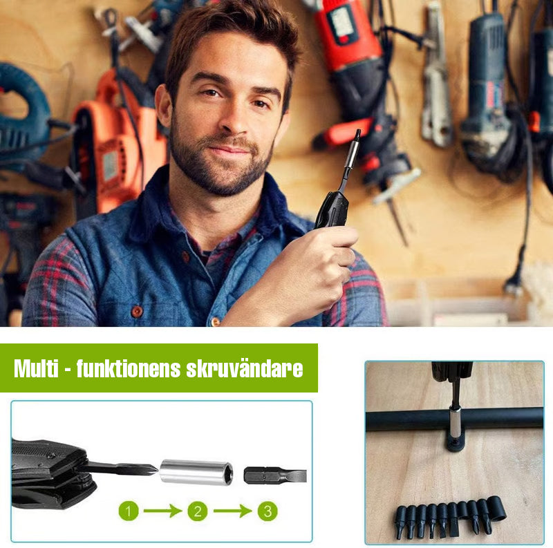 6 i 1 fickknivstång i rostfritt stål