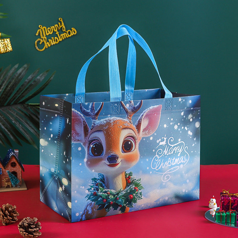 Reusable Water-Resistant Christmas Gift Bags