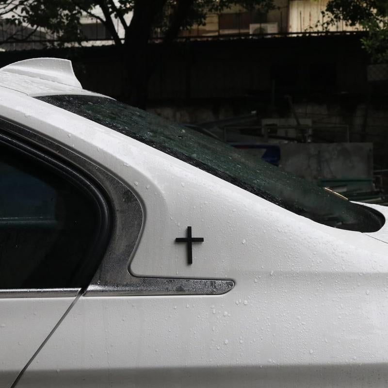 3D Cross Sticker