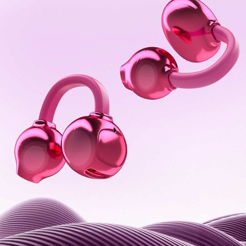 Fashionable Clip-On Wireless Headphones