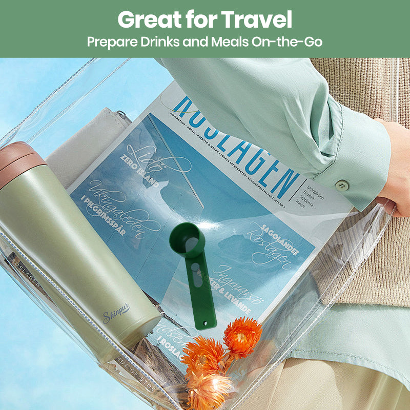 Multi-Purpose Scoop with Built-In Funnel