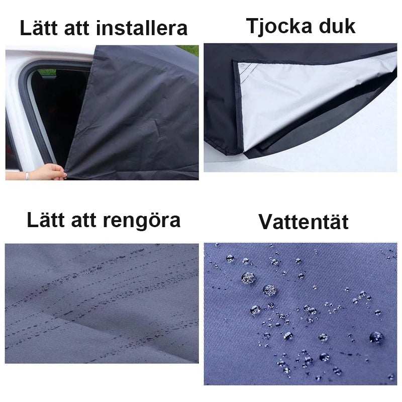 Magnetisk bilvindruteskydd