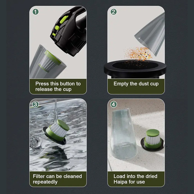 Car Cleaning Handheld Vacuum