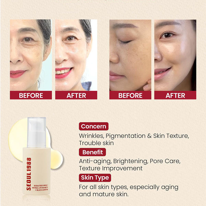 Retinol & Ginseng Serum for Wrinkle Care