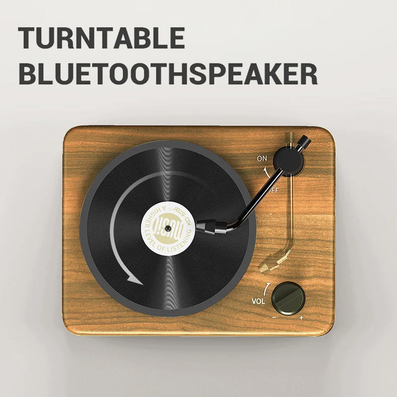 Retro Wooden Bluetooth Speaker