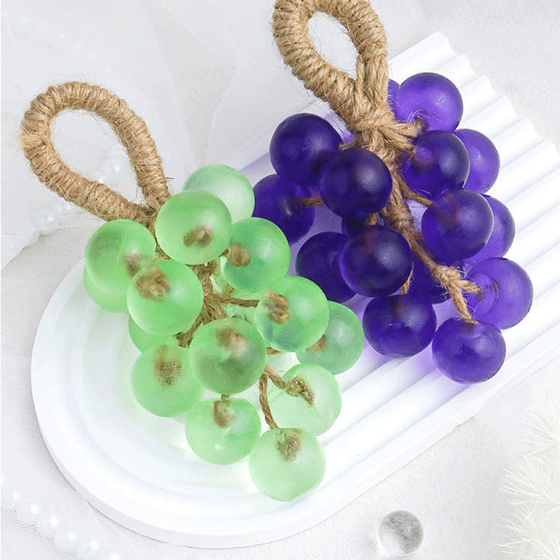 Handmade Crystal Grape Soap