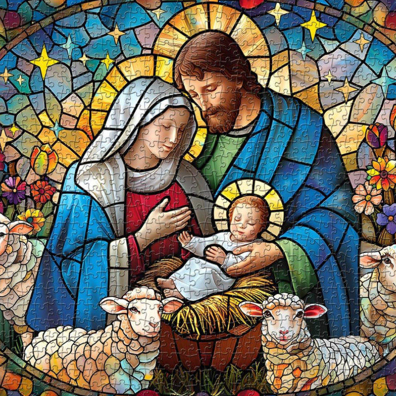 Nativity of Jesus Jigsaw Puzzle (1000 Pieces)