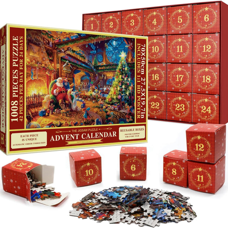 Advent Calendar For Christmas Puzzles