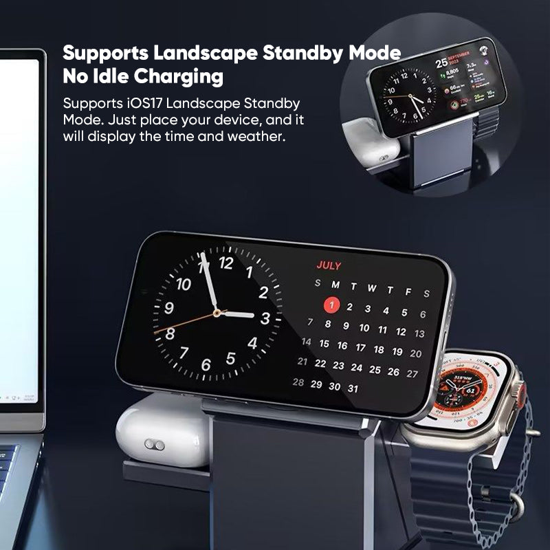 3 in 1 Charging Station for Apple