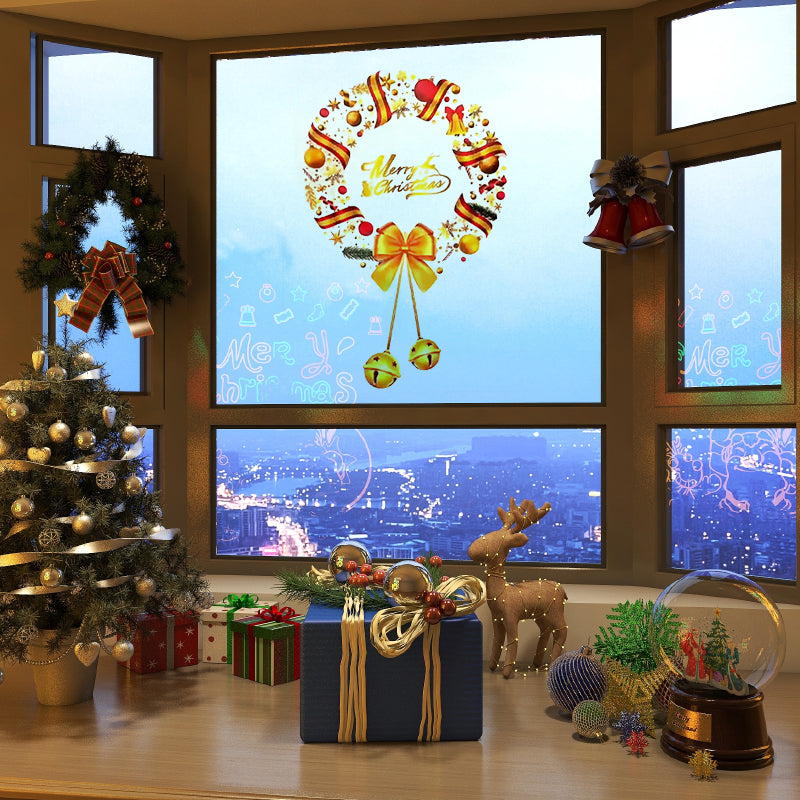 Christmas Decoration Glass Stickers