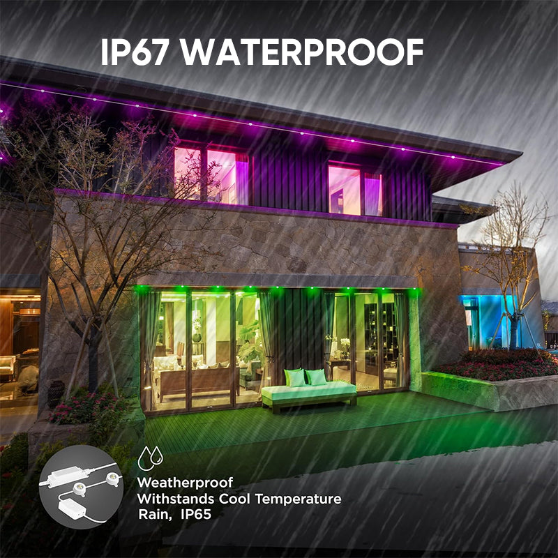 Phantom Waterproof Intelligent Control Eave Light