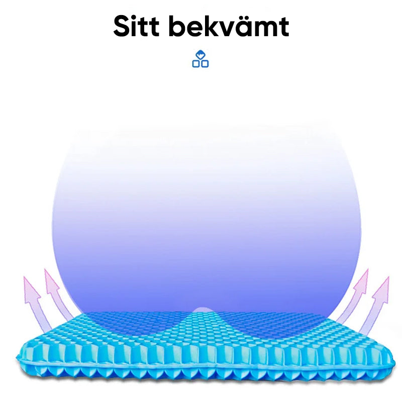 Honungskaka gelkudde