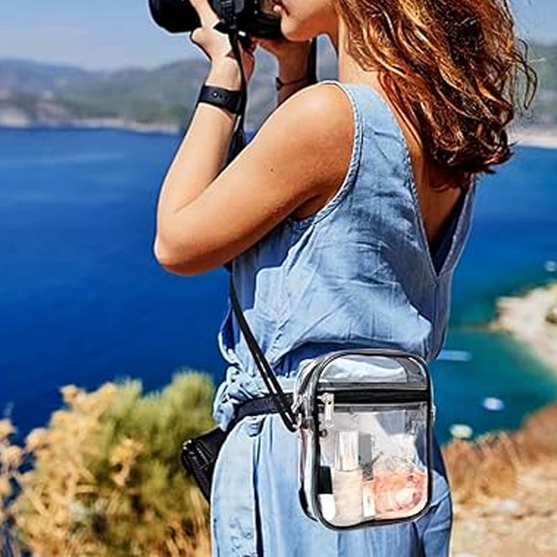 PVC Transparent Crossbody Bag
