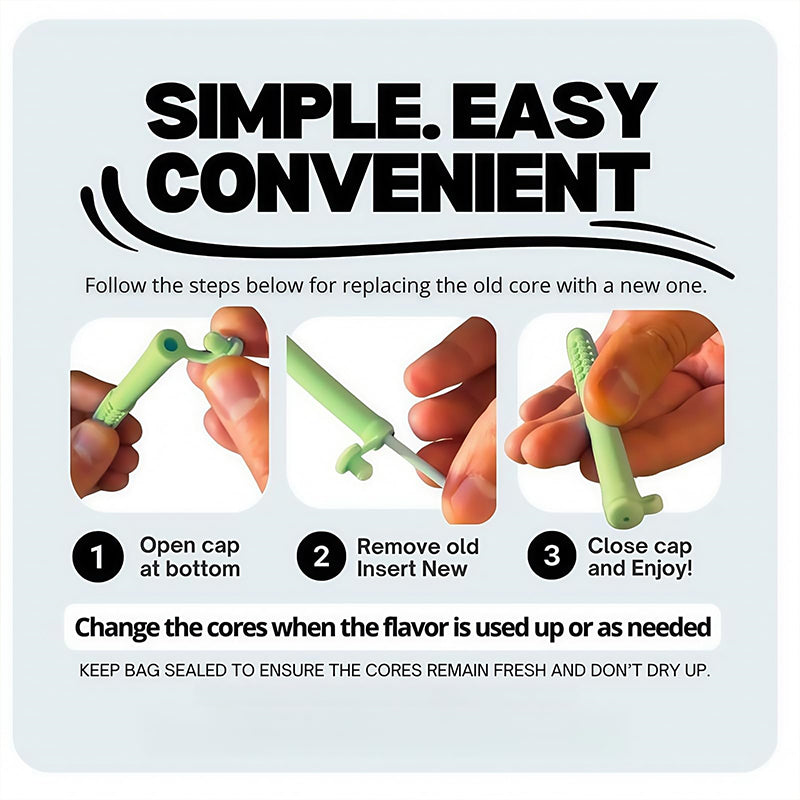 Chewable Breather Stick with Essential Oil