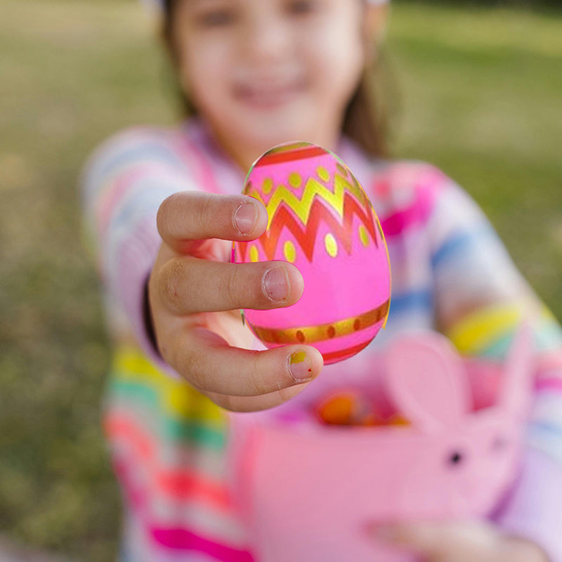 24-pack förfyllda påskägg med klämleksaker