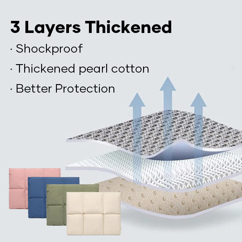 Quilted Puffy Laptop Sleeve Case