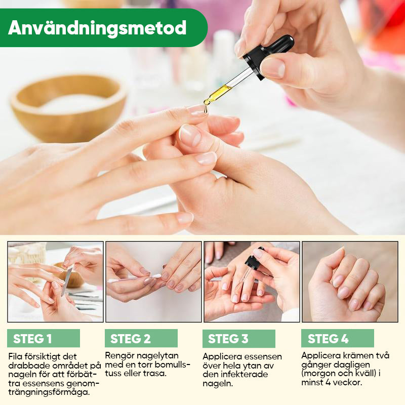 Ingefära nagelbehandling