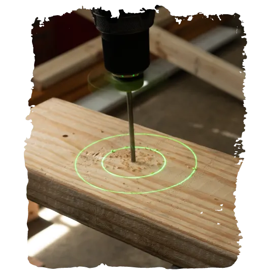 Hålslagslokalisator: Förhöj din borrupplevelse med precision och enkelhet!