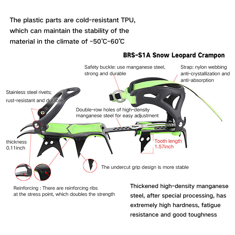 Snow Leopard Ice Crampons