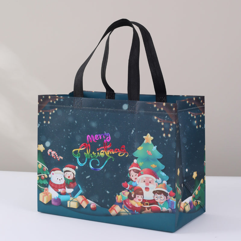 Christmas Non-Woven Gift Bag Set (16 Bags)