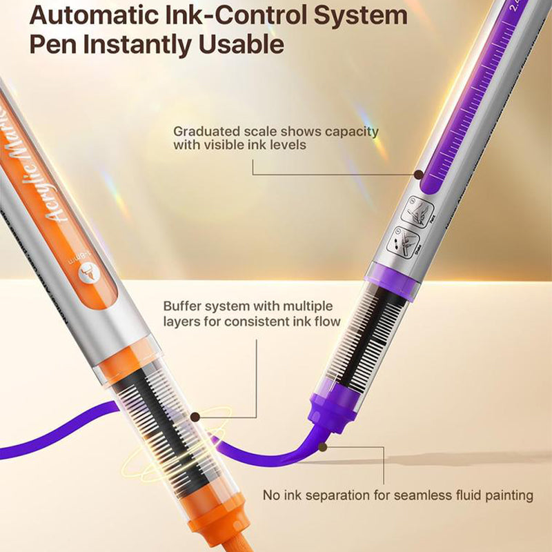 Acrylic Paint Markers Set