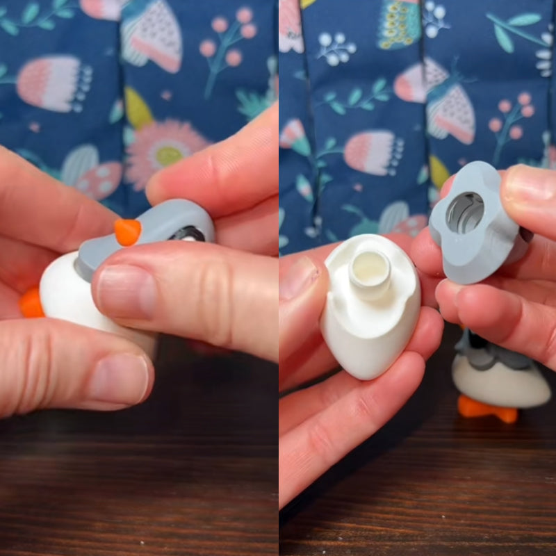 Mini Secret Note Carrier Pigeons with Magnetic Feet