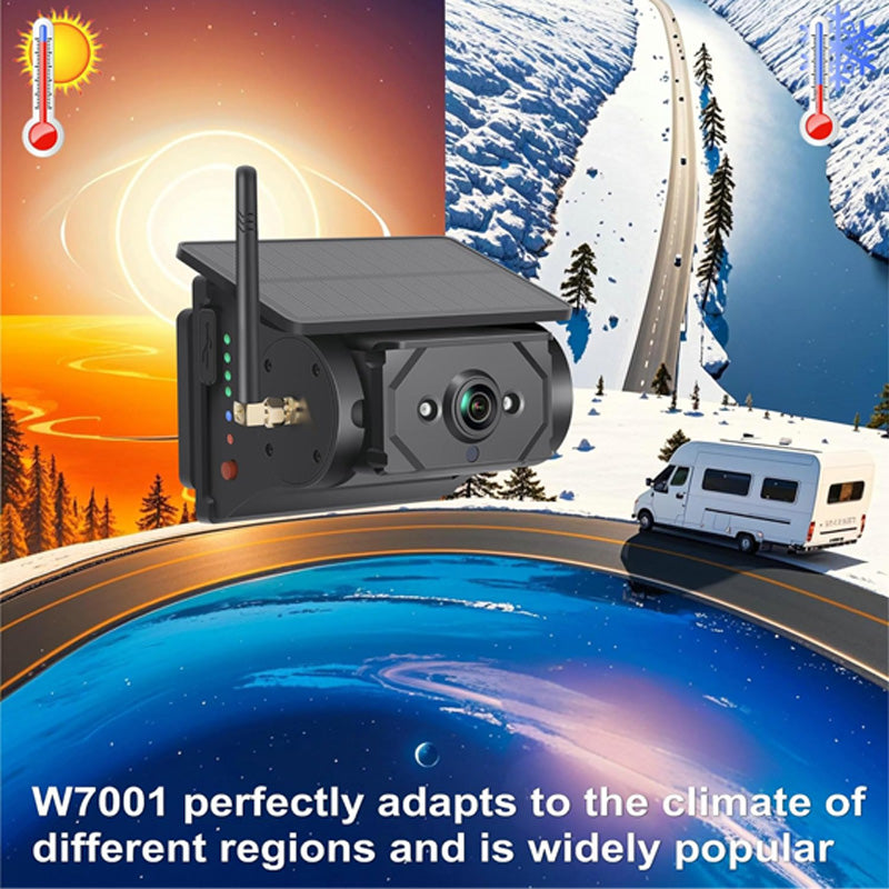 Magnetic Solar Wireless Backup Camera