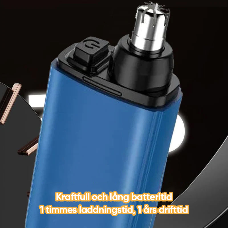 Bärbar trimmer för näshår