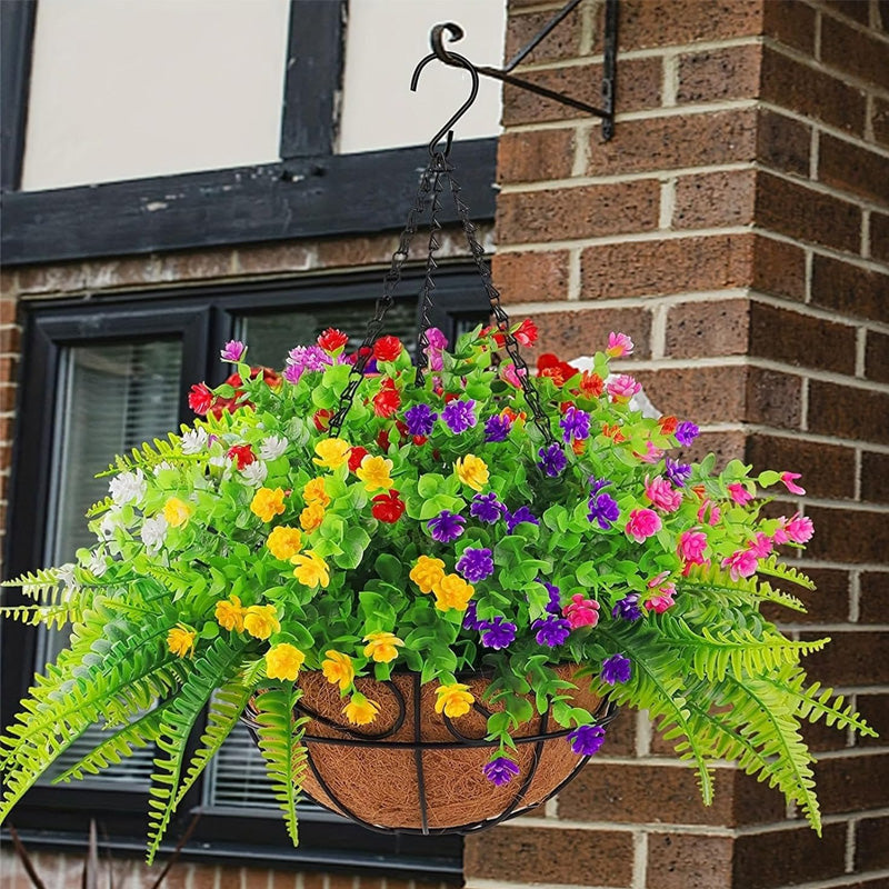 Artificial Hanging Flowers for Outdoors