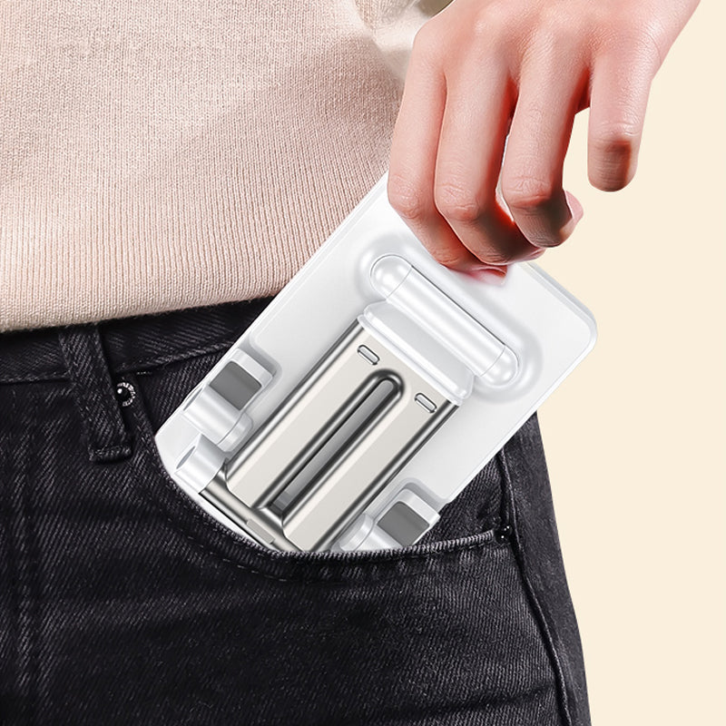 Fällbar skrivbordshållare