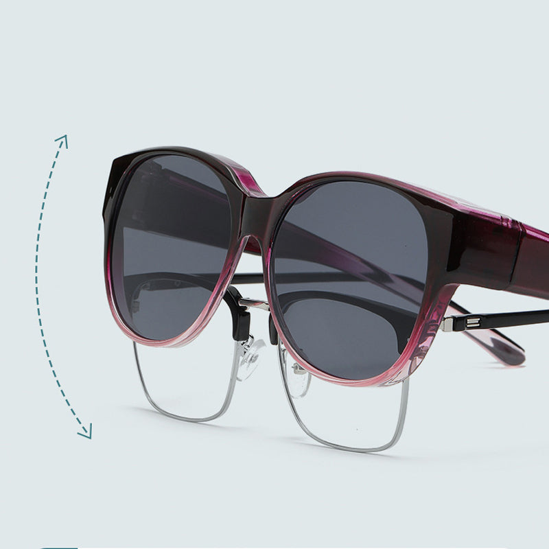 Polarized UV400 Protection Trendy Round Sunglasses