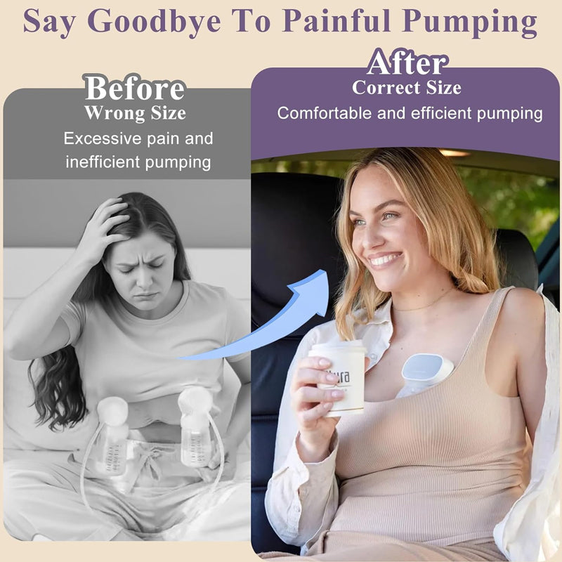 Breast pump accessory set