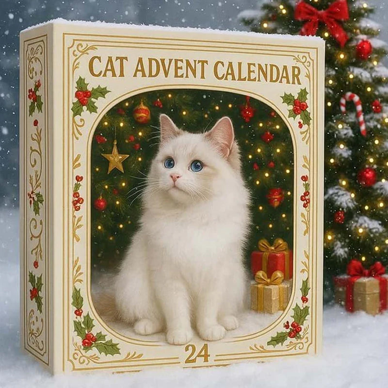 Advent Calendar 2025 for Cat Lovers – Gift Box with Daily Surprises