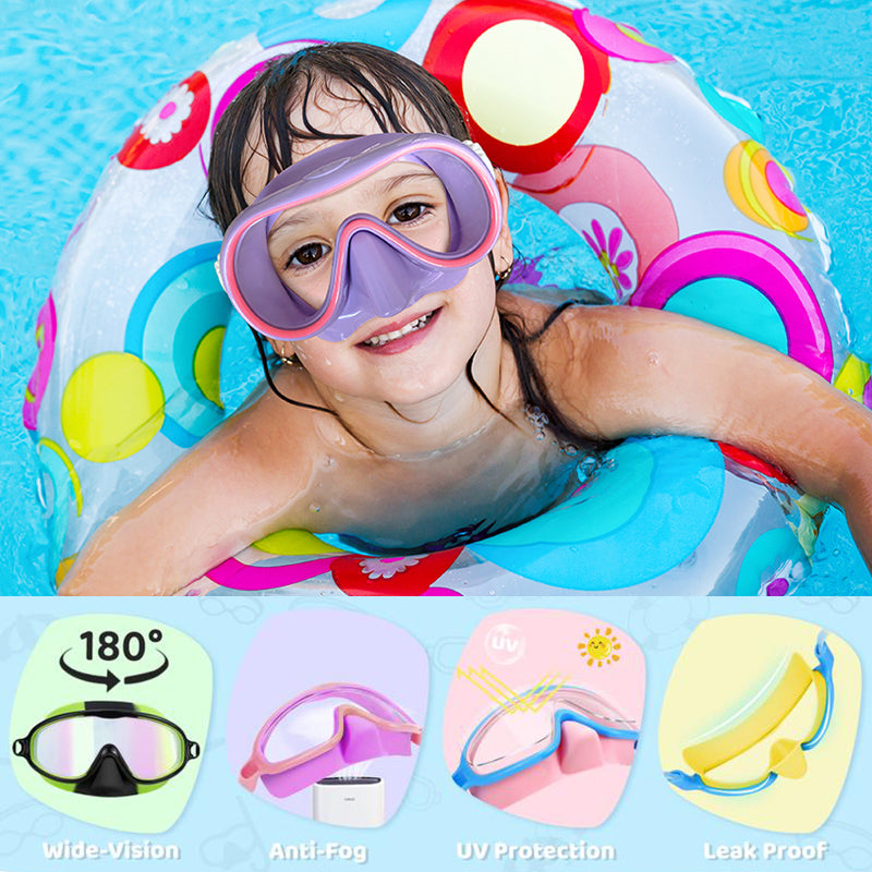 Swim Goggles with Nose Cover