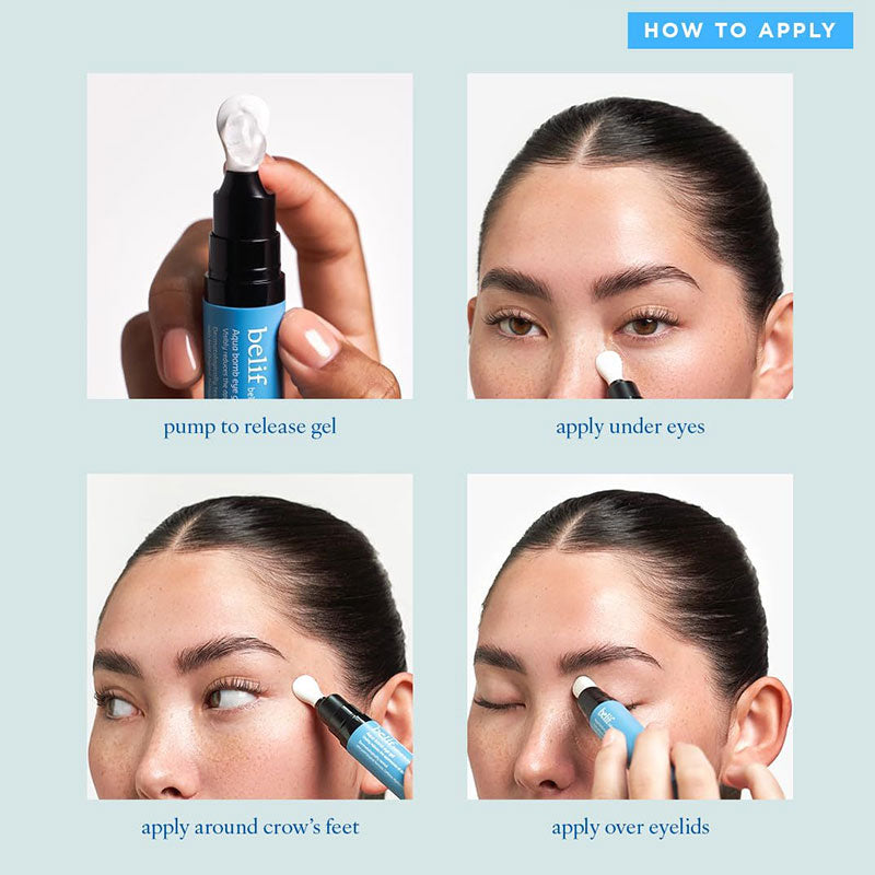 Cooling Eye Gel with Caffeine, Hyaluronic Acid & Niacinamide